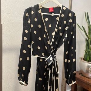 Vintage Oscar De La Renta Polka Dot dress